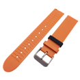 thumbnail image 2 of de reloj inteligente, correa de correa de muñeca de gel de goma TPE Correa y hebilla de metal para Withings Activite / Withings Activite S naranja Macarena Correa de repuesto para muñequeras, 2 of 5