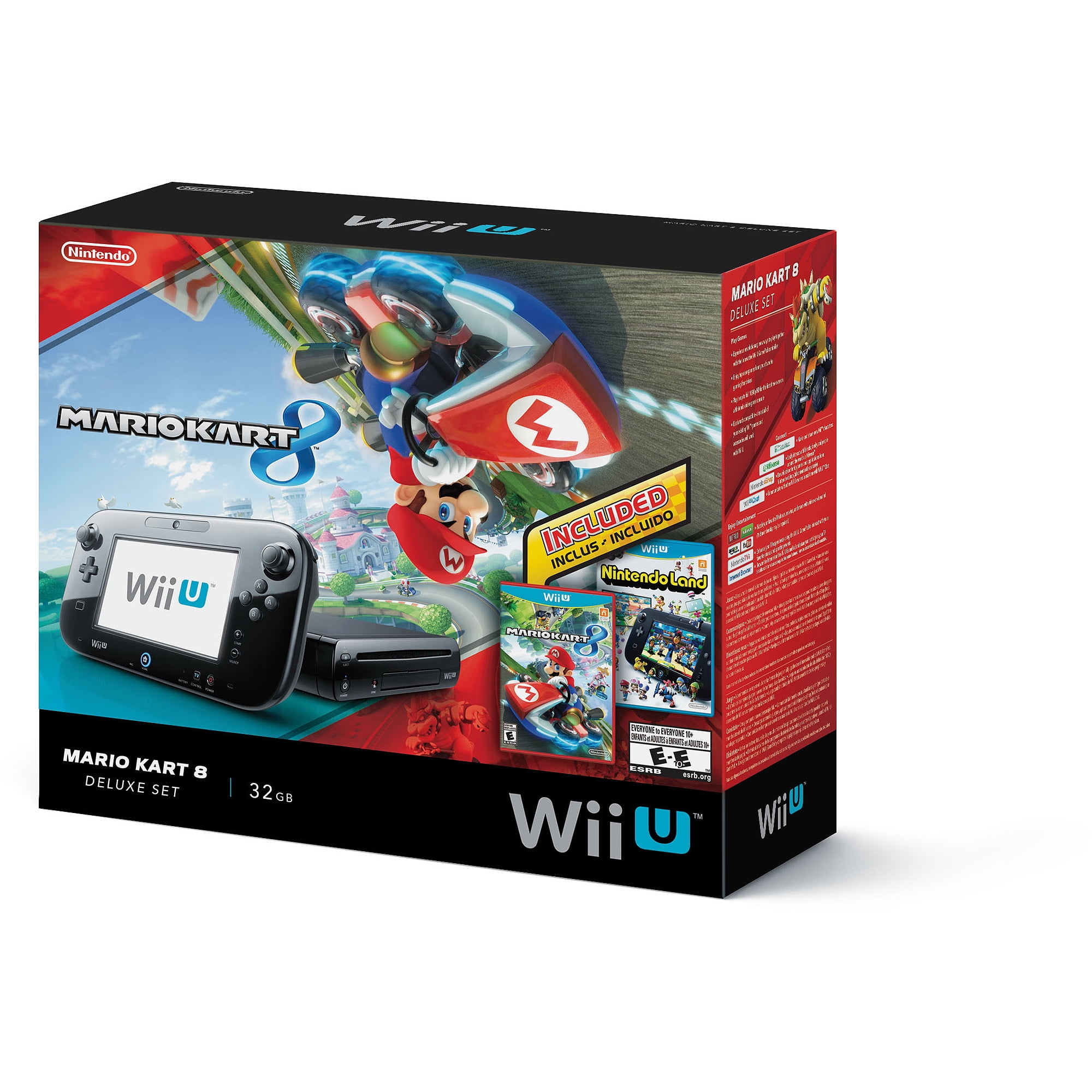 joggen Dwingend Diplomaat Nintendo Wiiu Mario Kart 8 Deluxe Bundle - Walmart.com