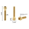 thumbnail image 4 of Perno de vástago de bicicleta M6, tornillo de tapa superior de vástago de bicicleta de aleación de titanio portátil para Oro M6x35mm, 4 of 9