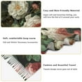 thumbnail image 5 of FORMRS Womens Scarf Winter Soft Long Big Warm Shawls Wrap Tassel Scarves, White and Pink Roses, 5 of 9