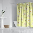 thumbnail image 2 of Waterproof Daisy Shower Curtain 72x72 Inch Boho Style Polyester Unique Shower Curtain for Bathroom Hotel Home Decor with 12 Plastic Hooks, 2 of 5