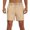 Khaki, variant on DDAPJ pyju Mens Solid Athletic Running Shorts Drawstring Workout Gym Shorts Lounge Sweat Shorts with Pockets Black M