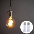 thumbnail image 3 of HLONK 2pcs Bulb Socket Extender Telescopic Light Bulb Extension Socket E27 Socket, 3 of 5