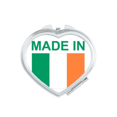 thumbnail image 1 of Ireland Country Love Heart Mirror Travel Magnification Portable Handheld Pocket Makeup, 1 of 3