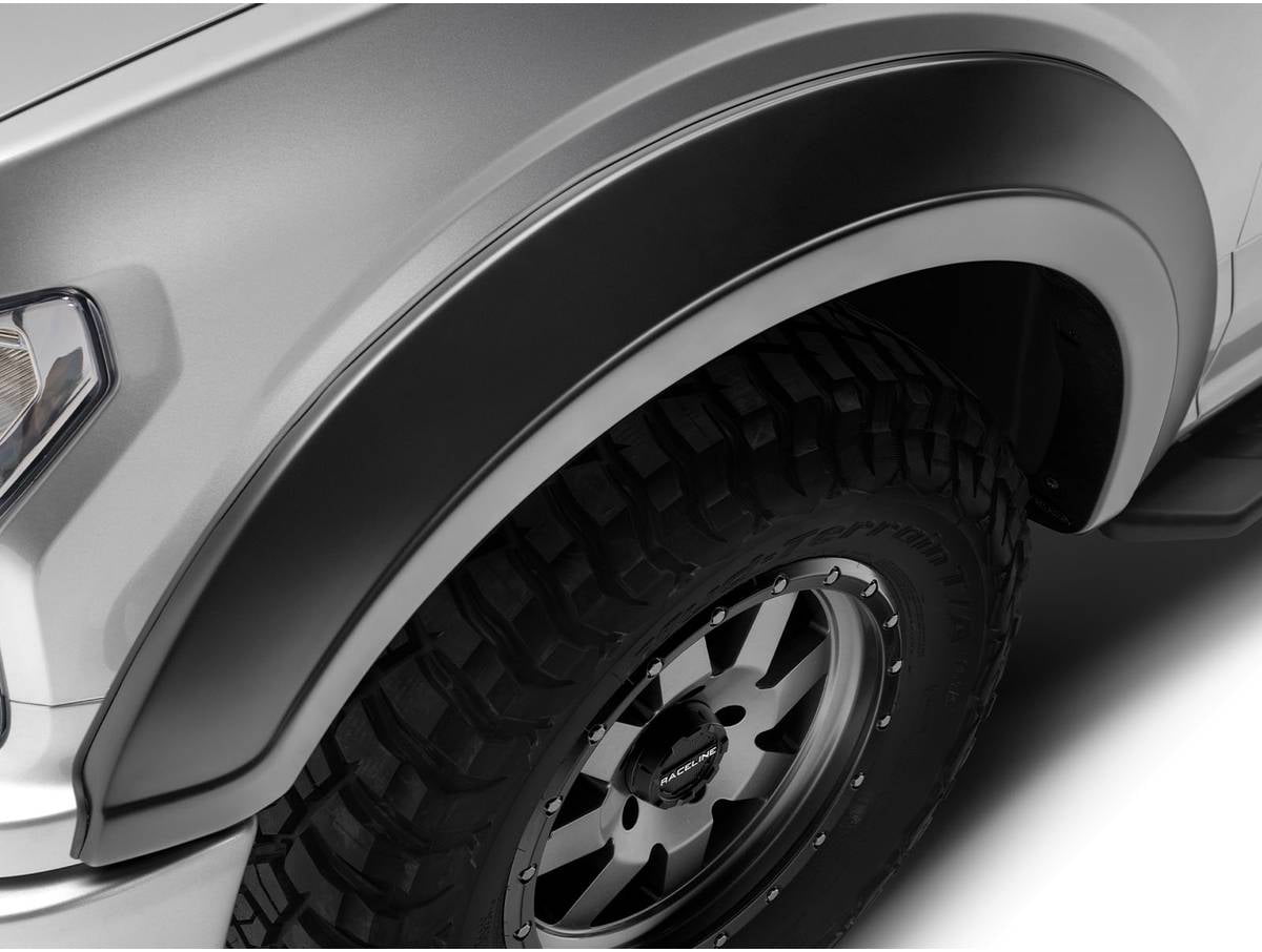 Husky Liners Fender Flares Extend-A-Fender Style | Fits 2018-2020 Ford F-150 (Excludes Models w/Tech Package) | Front & Rear, 4-pc Black-2802947