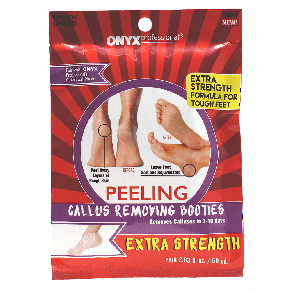 Onyx Professional Extra Strength Peeling Callus Removing Booties, 1