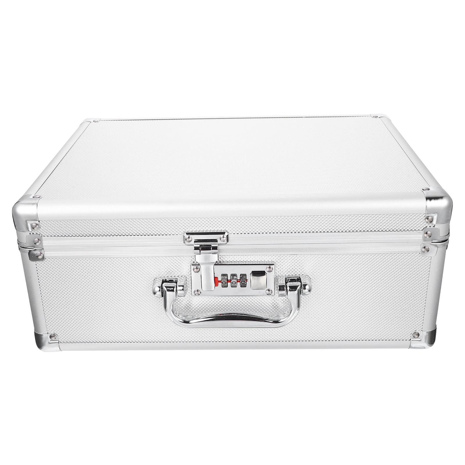 Aluminum Alloy Carrying Case Sturdy Storage Box Storage Container with