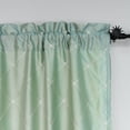 thumbnail image 3 of Home Soft Things Doris Diamond Embroidery Curtain set 2Pcs - Silver Blue - 60"x96", 3 of 8