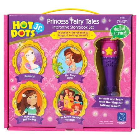 UPC: 0086002023254 | (Price/EA)Educational Insights EI-2325 Hot Dots Jr Princess Fairy Tales – Interactive Storybook Set