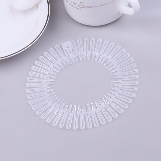 Lindo y moderno peine de fideos de arroz, peine de resorte, peine de pelo falso, accesorios de peine insertados