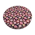 thumbnail image 6 of Uemuo Tomatoes Pattern Round Bar Stool Seat Covers Washable Stool Cushion Slipcover Elastic Bar Chair Covers-12 inch, 6 of 7
