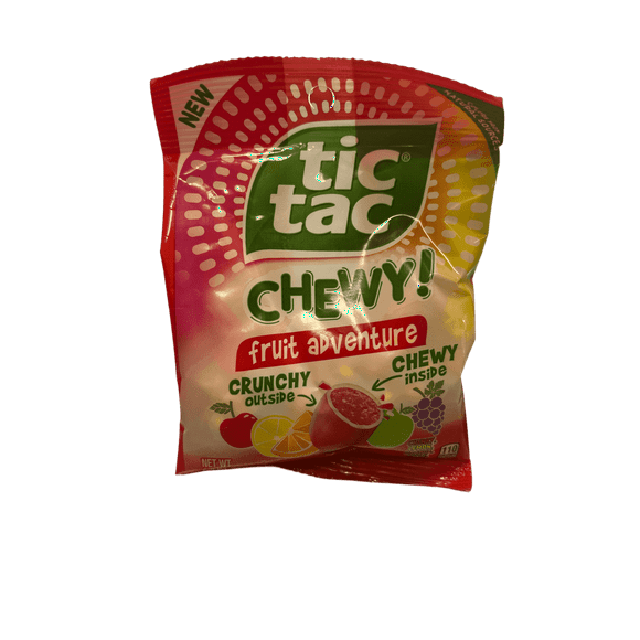 Tic Tac Chewy! Fruit Adventure Candy Bag 2.8OZ
