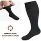 thumbnail image 4 of Medias de compresión de talla grande de 20 a 30 mmHg para hombres y mujeres, pantorrilla ancha, extragrandes para circulación, 4 of 5