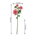 thumbnail image 3 of Efavormart Pack of 2 - 31" Pink Dahlia Flower Stem, Silk Flower Spray for DIY, Weddings, Bridal Bouquets, Parties, Anniversary, Home, Centerpieces, Garden, Flowers Décor, 3 of 11