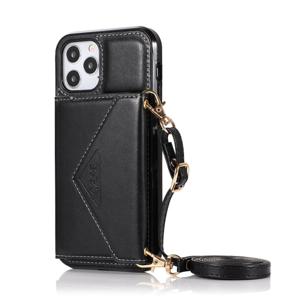 Funda de teléfono para Iphone 13 Mini, Funda de cuero para Iphone 12 Pro Max, funda protectora con cordón de moda para Iphone 7 Plus 8 6 SE2020 XR X Fivean unisex