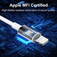 thumbnail image 2 of Auriculares Apple MFi certificados para iPhone con conector Lightning, 2 of 7