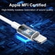 thumbnail image 2 of Auriculares Apple MFi certificados para iPhone con conector Lightning, 2 of 7