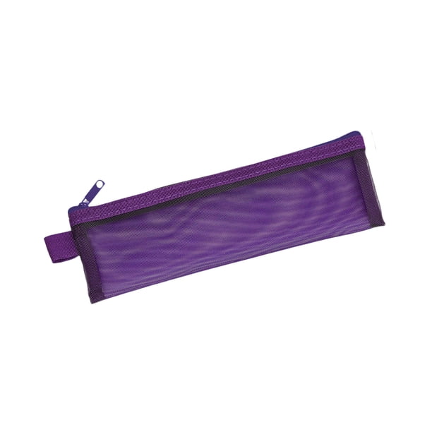 Hogar y jardín, oficina y papelería, estuche para lápices, estuche portátil con cremallera, bolsa de malla para guardar lápices, para niños y niñas, portaplumas, portaplumas