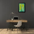 thumbnail image 4 of Hakimipour, Tiffany 17x24 Black Modern Framed Museum Art Print Titled - Peacock Daze I, 4 of 5