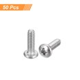 thumbnail image 3 of Tornillos de máquina Unique Bargains #4-40x3/8 Acero Inoxidable 304 Estilo Phillips Paquete de 50, 3 of 5