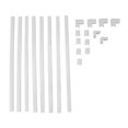 thumbnail image 1 of Kit De Pared Para Cubierta De Cables, Ocultador De Cables Duradero Para Oficina, 1 of 7