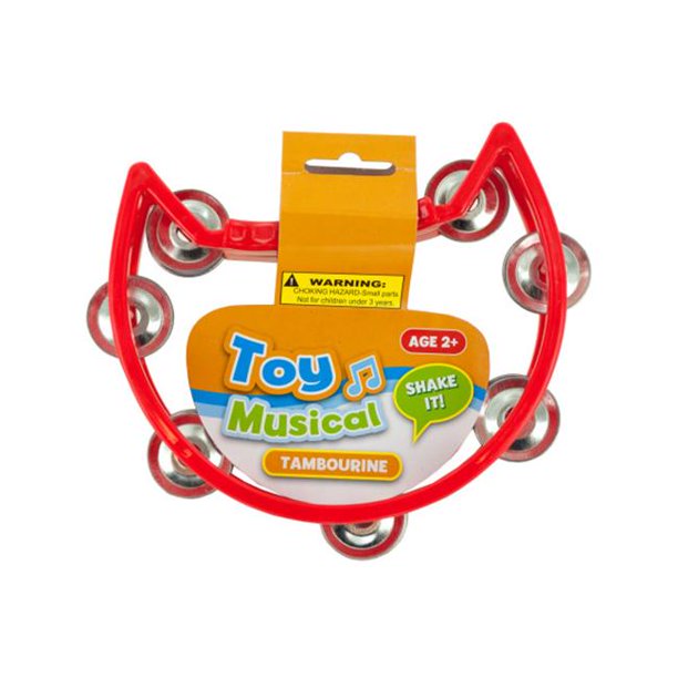 Bulk Buys KA29348 Toy Musical Tambourine 48 Piece