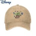 thumbnail image 2 of Disney Star-gorras de béisbol de Sci Fi para hombre y mujer, sombreros de mezclilla desgastados, sombrero Vintage para exteriores, Baby Yoda Fivean unisex, 2 of 2