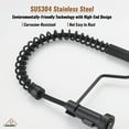 thumbnail image 3 of CASAINC Single Handle Kitchen Faucet with Pull Out Sprayer, Deck Mounted, Matte Black, 3 of 4