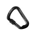 thumbnail image 2 of 2WIN2BUY 30KN Climbing Carabiner Clips,CE Certified Twist Lock Climbing Carabiners,Heavy Duty Aluminium Carabiners for Rock Climbing,Rappelling,Mountaineering,Black, 2 of 11