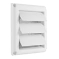 thumbnail image 3 of Cache-Grille en Plastique pour Évent Mural Sortie d'Air avec 3 Rabats, 4 Pouces, 3 of 9
