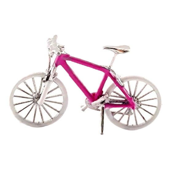 1:64 Mini Model Mountain Bike Diorama S Scale - Pink