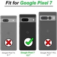 thumbnail image 3 of KOMI Pixel 7 Case, Google Pixel 7 Case with HD Screen Protector, Shockproof Google Pixel 7 Phone Case with 360° Magnetic Ring Holder Kickstand Phone Case for Google Pixel 7 Purple, 3 of 5