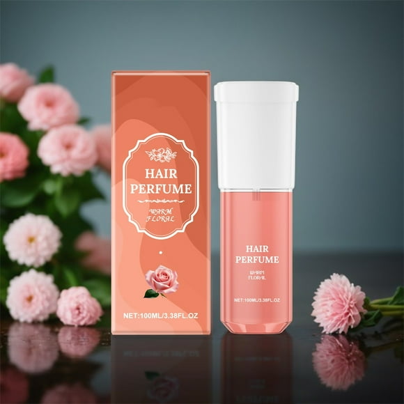 Fragrance Diffuser Rose Scent Female Hair Perfume Spray 100ml Dry Hair Moisturizing Styling Spray Static