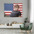 thumbnail image 4 of Josh Actor Hutcherson Tapestry Wall Hanging Flag Art Aesthetic Poster Dorm Tapestries For Bedroom Party Home Living Room Decor Fan Gift, 4 of 9