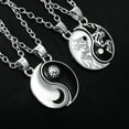 thumbnail image 2 of TIERPOP Yin Yang Necklace Personalized for Sun Moon Pendant Jewelry Suitable for Couple, 2 of 10