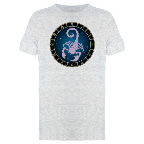 Scorpio Inside Black Frame T-Shirt Men -Image by Shutterstock, Male Small