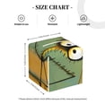 thumbnail image 3 of Kdxio Quirky Cartoon 123 Print Tissue Box Cover,Square Decorative PU Leather Facial Paper Case Organizer Holder Dispenser for Bathroom,Night Stands,Desk,Car 5.2''X5.2''X5.2'', 3 of 6