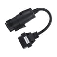 thumbnail image 3 of Cable De Diagnóstico De 30 Pines, Conector OBD II De 16 Pines Compacto Ligero Para Reemplazo Automático Para Camiones IVECO ANGGREK 16Pin OBD2 Plug, 3 of 8