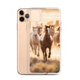 thumbnail image 2 of Clear Case for iPhone® Wild Horses Horse Painting Gift (iPhone 11 Pro Max), 2 of 2