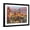 Black Frame, variant on Art.com Raining Parliament Square (Variant 1) Stretched Canvas Print Wall Art by Dominic Davison, 16" x 12"