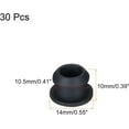 thumbnail image 3 of Silicone Snap in Locking Hole Plugs,Rubber Panel Seal Cover Flush Type Panel Round for Kitchen Rubber Bulkheads Waterproof Sealing Plugs,30PCS 10.5MM, 3 of 7