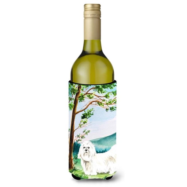 Under the Tree Maltese Wine Bottle Beverage Insulator Hugger