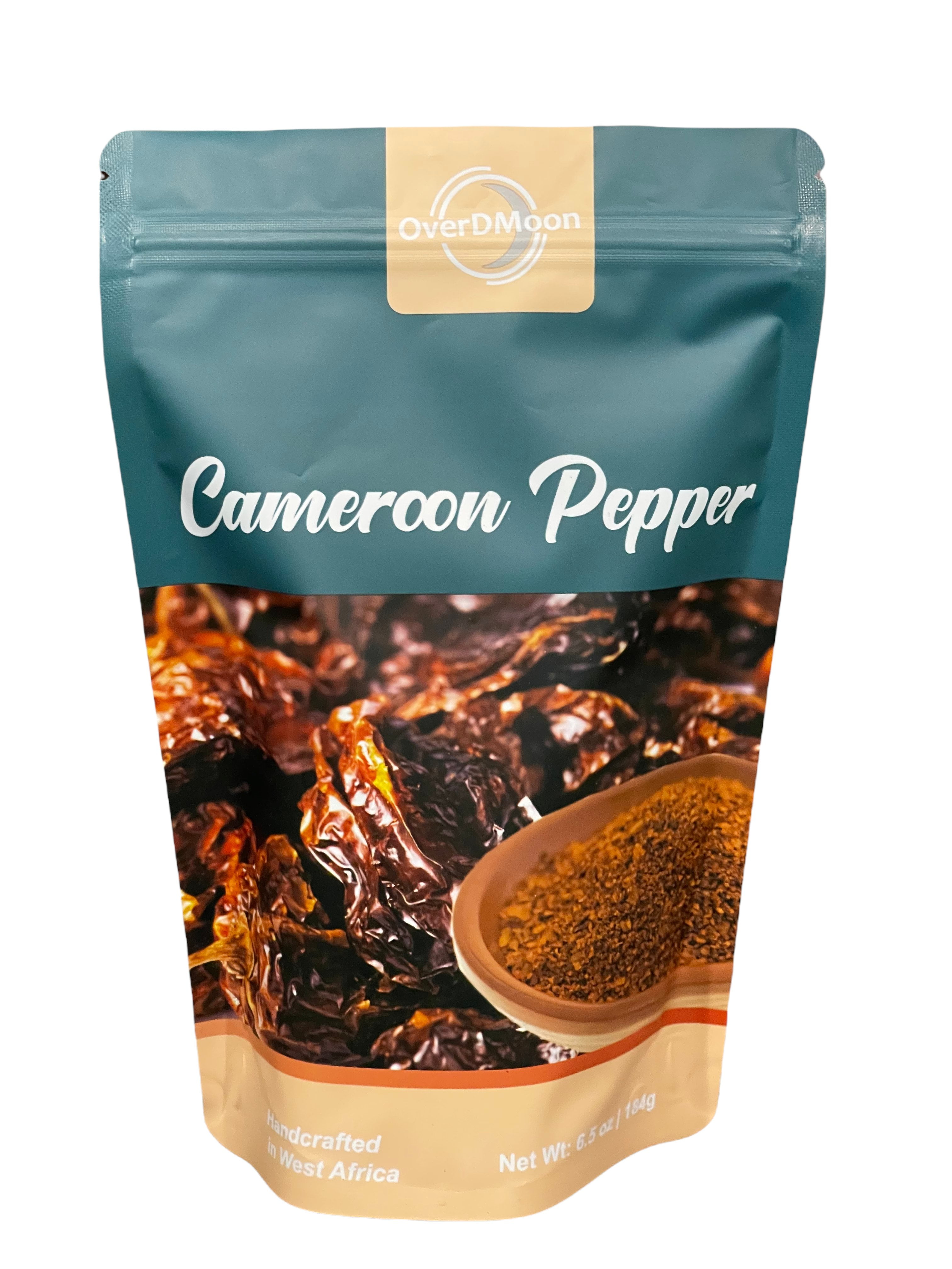 Cameroon Ground Pepper 'Penja Black Peppercorns' Hot & Spicy - 6.5oz
