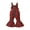 Red, variant on Baby Summer Clothes 6M 12M 18M 24M 3Y 4Y Toddler Romper Kids Girls Suspender Pants Vintage Elastic Waist Plaid Flare Pants Casual Jumpsuit