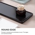 thumbnail image 5 of Bandeja De Tocador De Cerámica Rectángulo Pequeño, Bandeja De Bañera Organizador De Baño, Soporte De Cosméticos Para Tejido Vela Toalla Planta Joyería Anillo Plato Aparador -1 Pc, 5 of 5