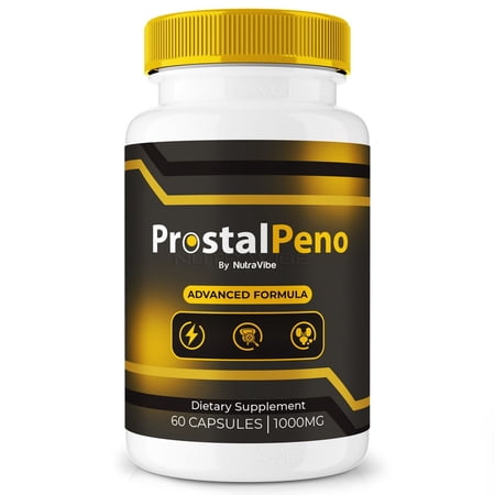 ProstalPeno - Official Prostal Peno Pills For Prostate Heath, All Natural Formula To Support Control, Energy & Overall Well-Being, Review (60 Capsules)