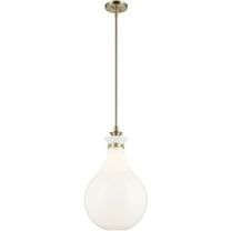 52777CPZ Kichler Lighting Laria - 1 Light Medium Pendant-23.5 Inch Tall and 14 Inch Wide-Champagne Bronze Finish