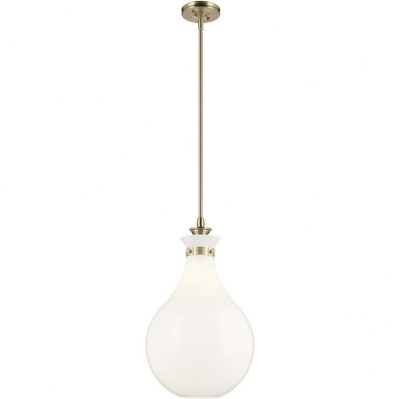 52777CPZ Kichler Lighting Laria - 1 Light Medium Pendant-23.5 Inch Tall and 14 Inch Wide-Champagne Bronze Finish