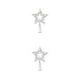 thumbnail image 4 of Adorno para árbol de Navidad Yuarrent estrella decorativa Plata tipo 1 2Conjunto, 4 of 6