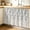 Blue, variant on Weeping Flowers Cabinet Curtain 28"Wx35"L,Dustproof Under Sink Skirt W/ Self Adhesive Tape,Blue Grey Spring Floral Botanical Rustic Burlap Cabinet Curtain Cover for Bathroom Vanity,Kitchen Sink
